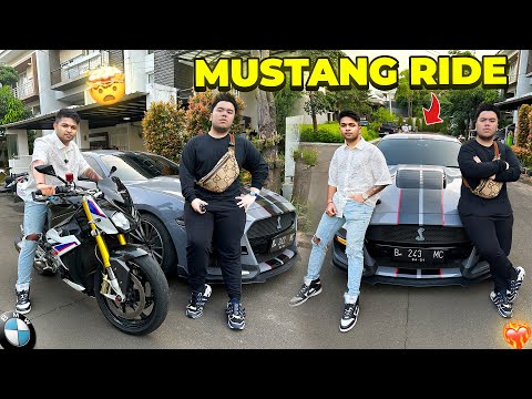 Going To Dyland Pro's House & Mustang Gt Aur SuperBike Ki Ride Leli