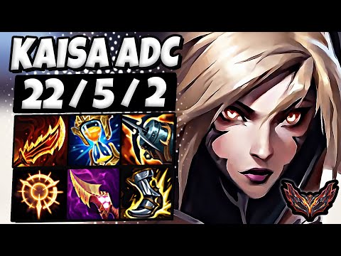 Kaisa vs Lucian ADC [ QuadraKill ] Patch 14.10 Korea Grandmaster ✅
