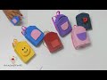 Matchbox Backpack Craft Idea Best Out Of Waste Matchbox Craft Miniature Tutorial