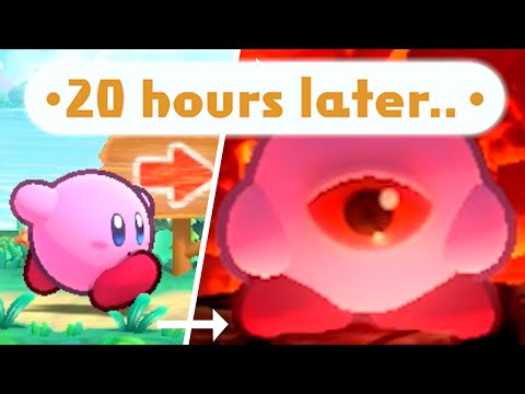 The ENTIRE Kirby Deluxe Experience..