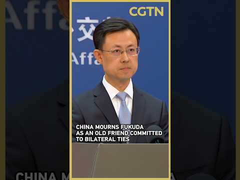 China mourns Fukuda as an old friend committed to bilateral ties