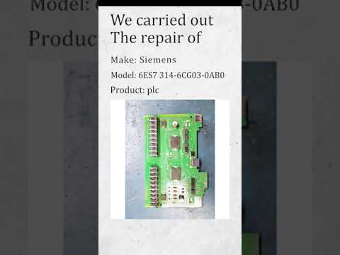 Siemens PLC Repairs