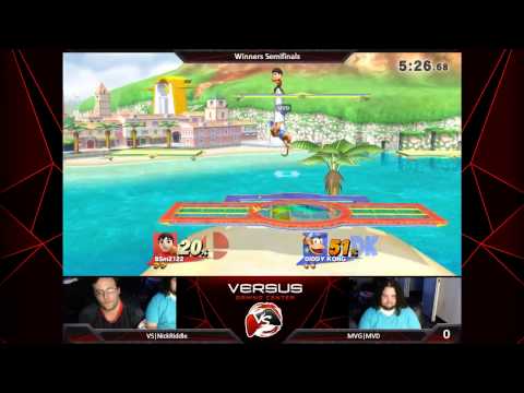 Versus Weekly 5/7/15 - Winners Semis - NickRiddle (Brawler) vs. MVD (DiddyKong) - Smash 4