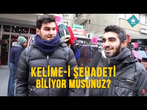 KELİME-İ ŞEHADET'i Biliyor Musun? - Sokak Röportajı