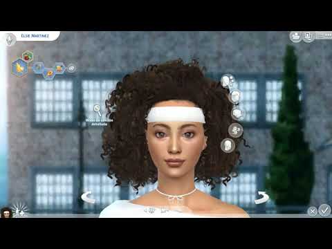 sims game custom content download brunette female Elsie Martinez by Bonita100 Cas Video Preview