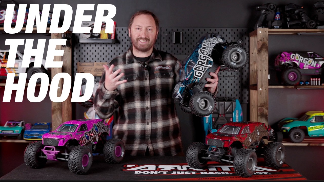 Arrma Gorgon 223S BLX 2WD 1:10 RTR modrá