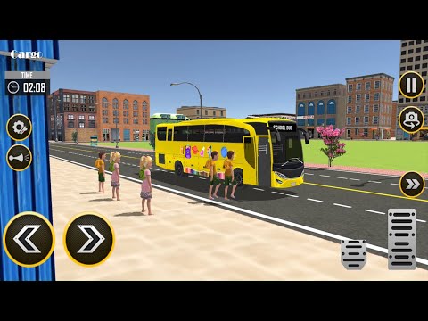 School Bus Driving Simulator 3d 2020 - Android Gameplay hd