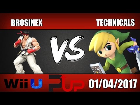 Brosinex (Ryu) vs. Technicals (Toon Link) - Wii U Losers Round 6 - SOS