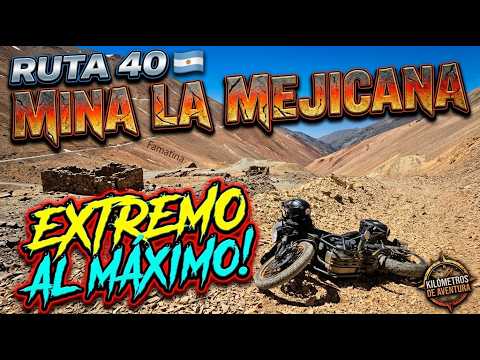 MINA LA MEJICANA, LA RIOJA. RUTA 40