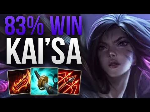 KOREAN CHALLENGER 83% WIN RATE KAI'SA MAIN | CHALLENGER KAI'SA BOT GAMEPLAY | Patch 9.2
