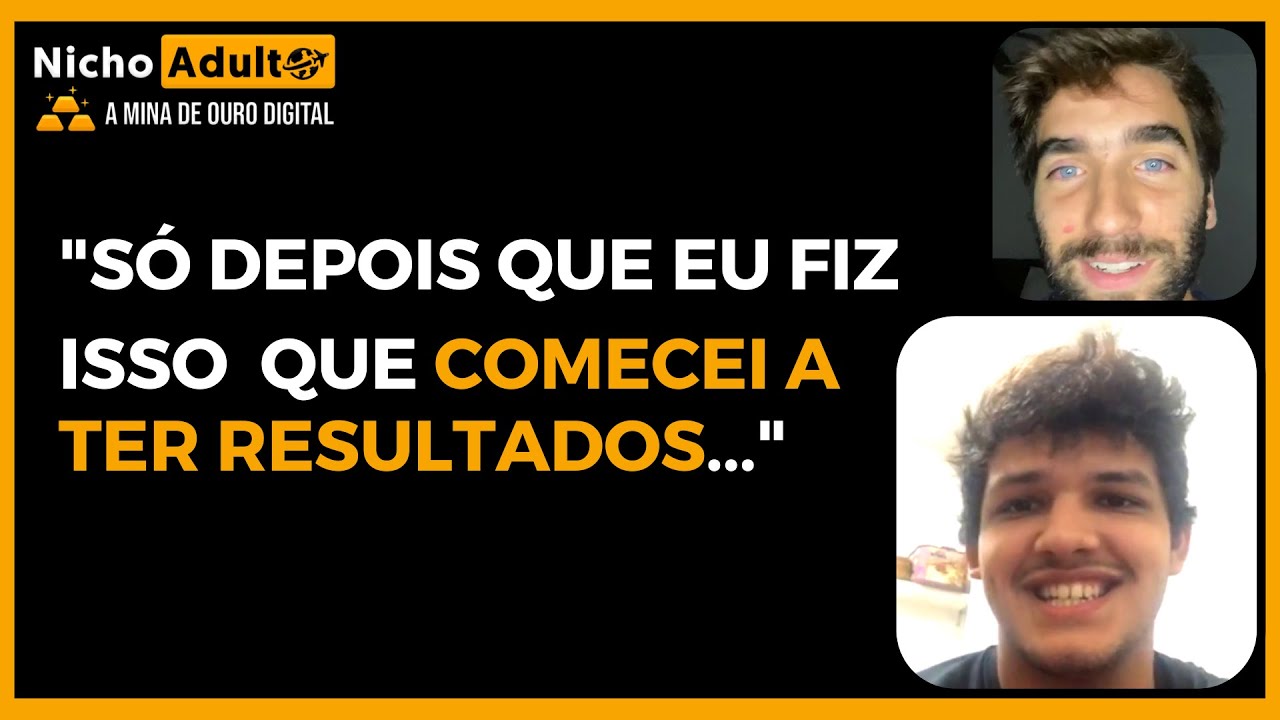 Como ele fez mais de 3K em 2 semanas, saindo do zero? Nicho Adulto