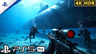 (PS5) U.S. Navy SEALs in Incredible Secret Mission | ULTRA Realistic Gameplay [4K60FPS] Call of Duty