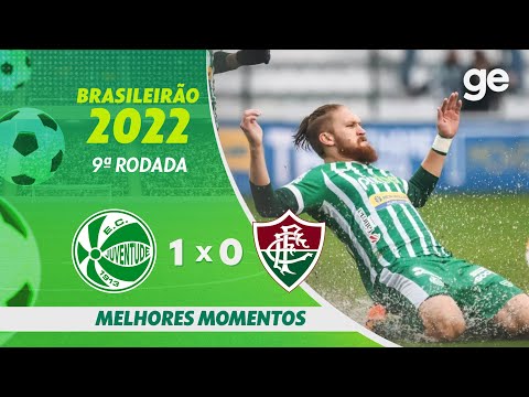 JUVENTUDE 1 X 0 FLUMINENSE | MELHORES MOMENTOS | 9ª RODADA BRASILEIRÃO 2022 | ge.globo