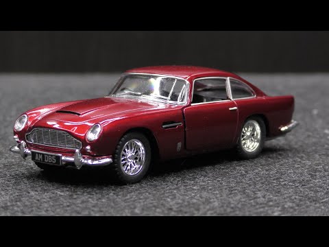 Металлическая машинка Kinsmart 1:38 «Aston Martin DB5» KT5406D, инерционная / Синий