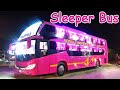 Night Sleeper Coach Night Sleeper Bus Sleeper Bus Review Karachi Quetta Sleeper Bus