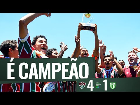 FLUMINENSE BATE O BOAVISTA E É BICAMPEÃO DO TORNEIO GUILHERME EMBRY SUB-16