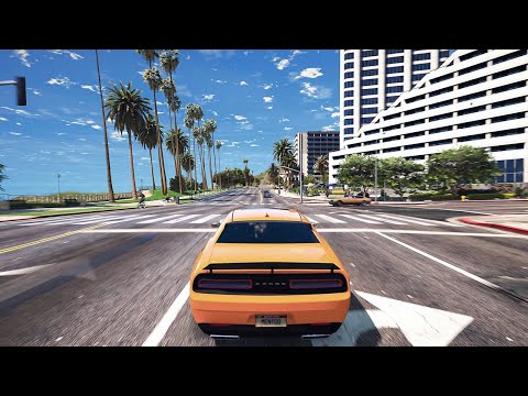 GTA 5 Ultra Realistic Graphics Mod on RTX 3090 Maxed-Out Gameplay