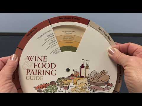 Prairie Berry Winery Wine and Food Pairing Guide by American Slide Chart | Perrygraf