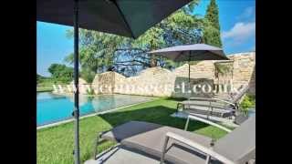 preview picture of video 'Verfeuil, Provence holiday cottage at a vineyard, with pool and private beach'