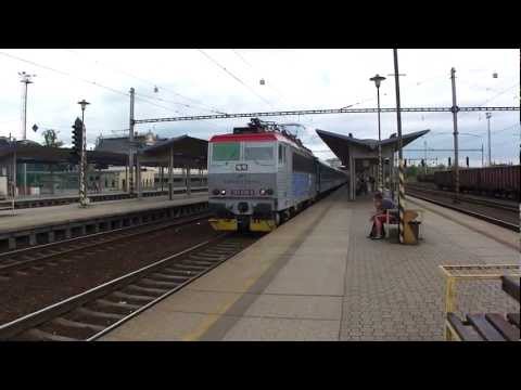 Eso 363.039-9 Grand Expres opouští Ostravu Svinov