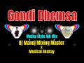 Gondi Dhemsa (Matka Style Adi Mix) || Dj Manoj Mixing Master || Musical Akshay