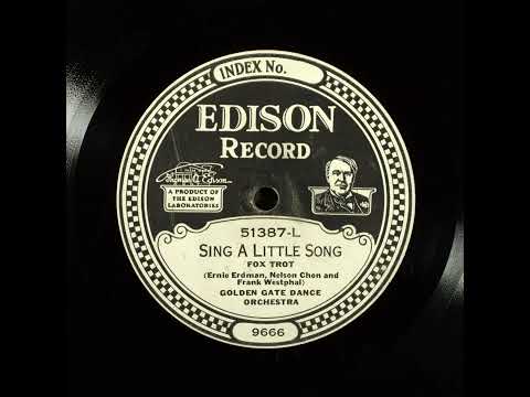 Sing a Little Song - Golden Gate Dance Orchestra