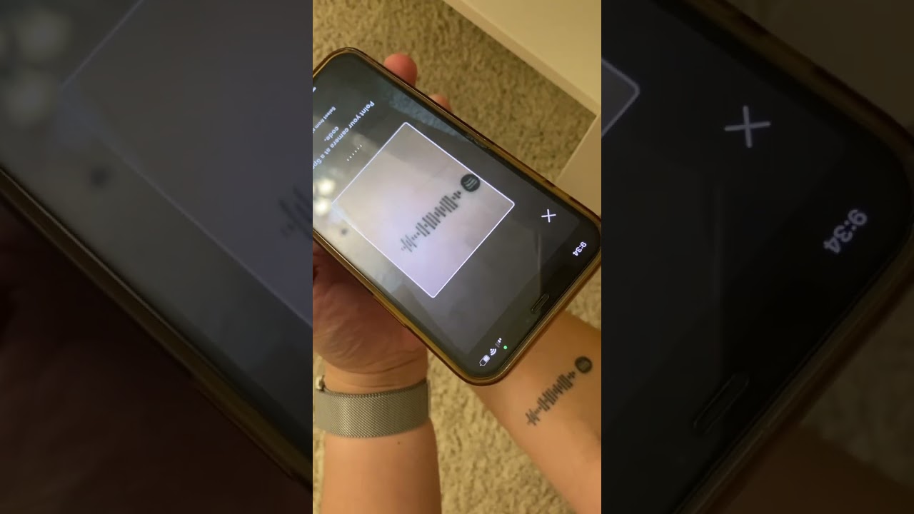 Spotify BarCODE Tattoo | It works!
