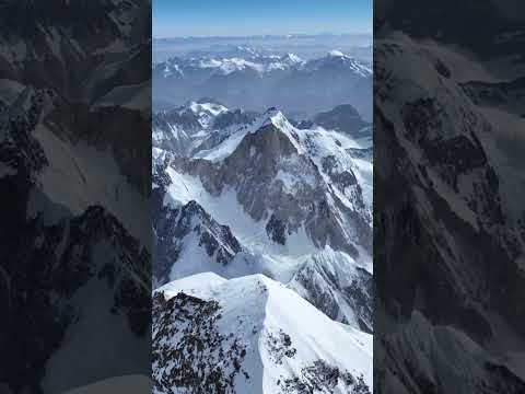 K2 summit, drone footage 22 July 2022. #k2 #mountains #climbing #pakistan