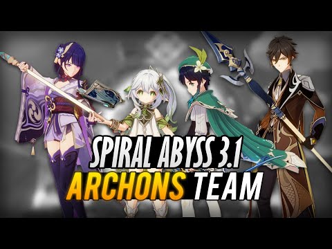 Archons Team - Spiral Abyss 3.1 Floor 12 (9 🟌) - Genshin Impact