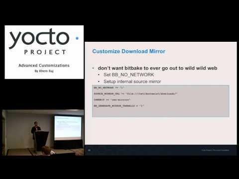 Yocto Project Developer's Day 2013 - Advanced Customizations