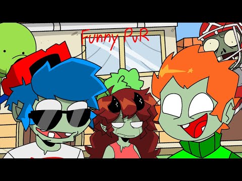 Bloom n Brainz  Plants vs Rapper Friday night funkin' Animation #2
