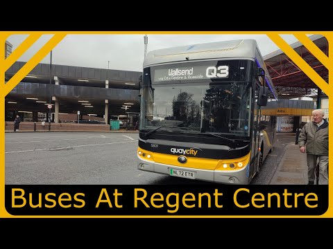 Buses At Regent Centre Interchange! (22/01/2025)