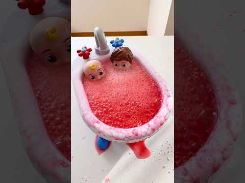 RED×WHITE🐶🔴⚪️Part27 #shorts #bathbomb