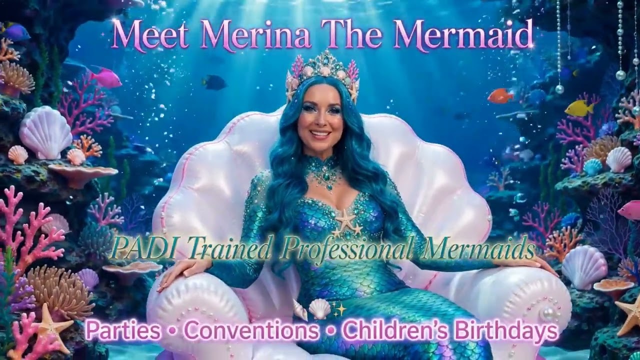 Promotional video thumbnail 2 for Merina The Mermaid
