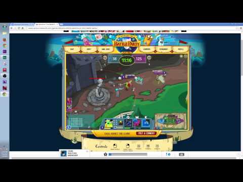 Let's Play Adventure Time MOBA Flash Game