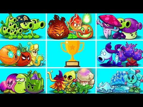 Tournament 8 Best Team 3 Plants - Who Will Win? - Pvz 2 Team Plant vs team Plant