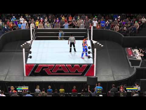 WWE 2K15 My Career - I beat Kane for 2 but 3 Time World Champion