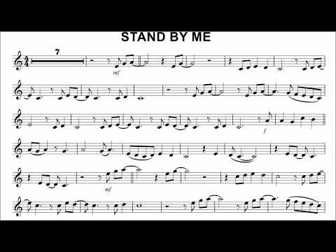 Easy Clarinet Play-along - Stand By Me - Ben E. King - with sheet music