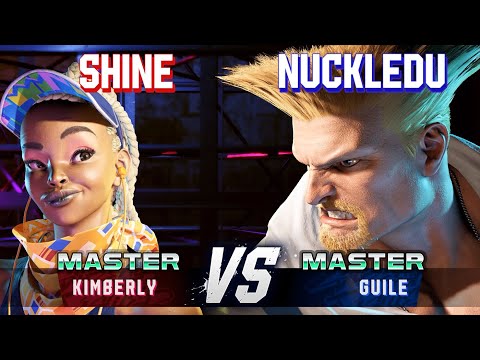 SF6 ▰ SHINE (Kimberly) vs NUCKLEDU (Guile) ▰ High Level Gameplay