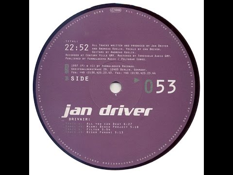 Jan Driver - Filter / Disko Funghi