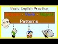 Subject + Verb + Object - SVO pattern (English grammar practice) | Mark Kulek - ESL Subject + Verb + Object - SVO pattern (English grammar practice) | Mark Kulek - ESL