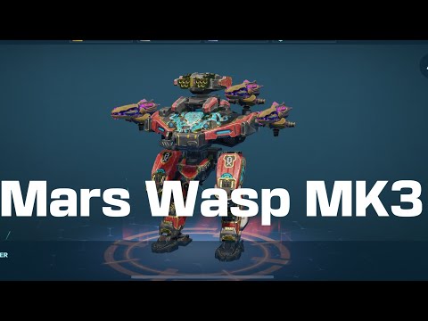 Mars Wasp 7Million Damage  MK3 The best long range | War Robots Gameplay