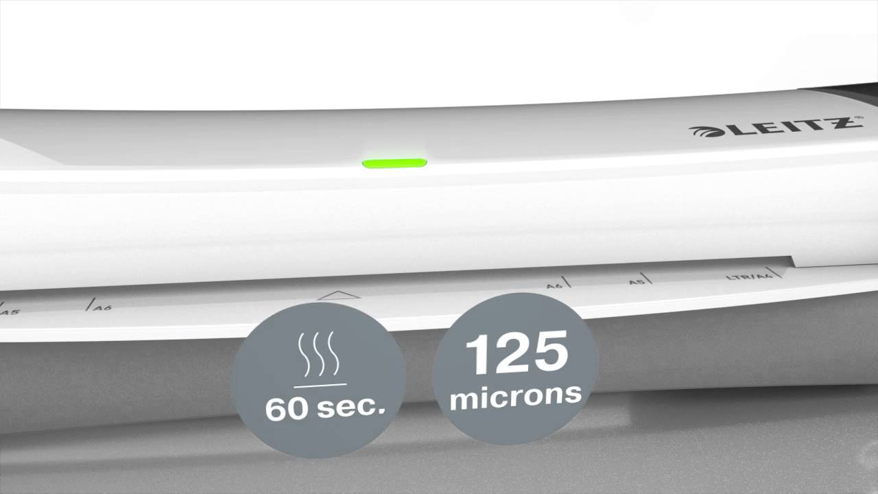 Laminator Leitz iLAM Office, A4, kit folii laminare inclus, alb