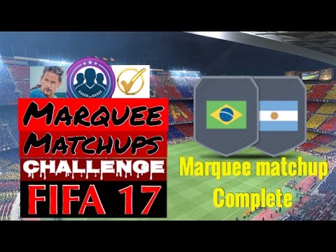 FIFA 17 ARGENTINA v BRAZIL Marquee Matchups SBC  {COMPLETE/CHEAPEAST} #FIFA 17  Ultimate  Team