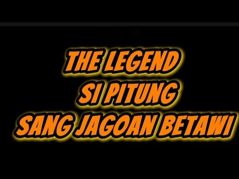 Drama Inggris | Si Pitung Sang Jagoan Betawi
