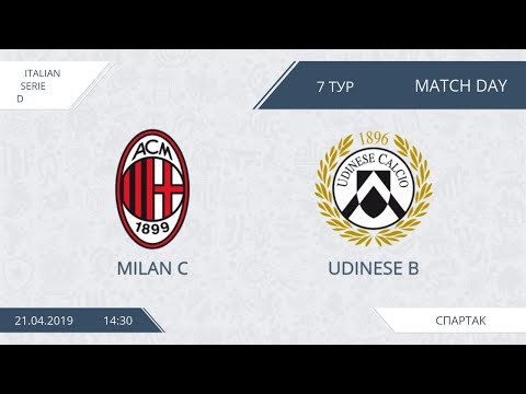 AFL19. Italy. Serie D. Day 7. Milan C - Udinese