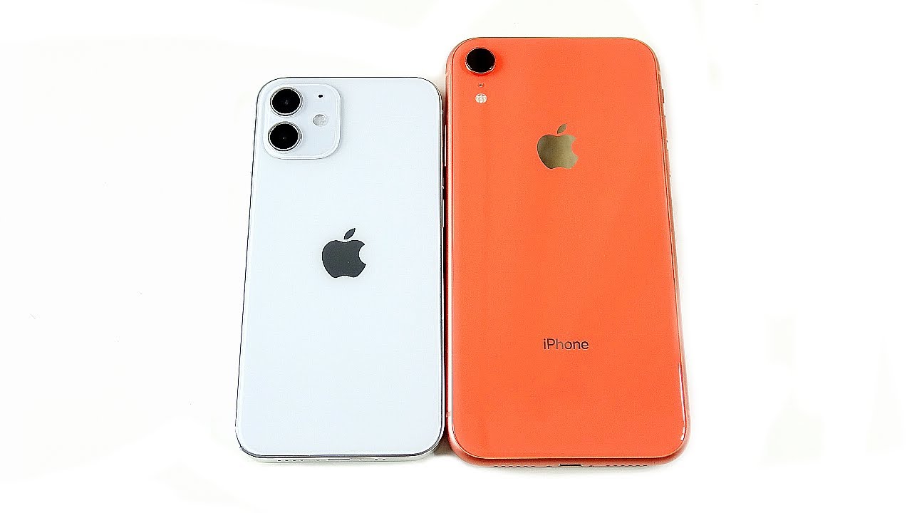 iPhone 12 Mini Size vs iPhone XR
