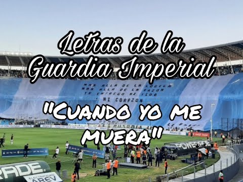 Racing - Cuando yo me muera no quiero llanto ni pena (LETRA)