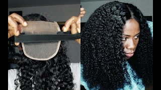 NO LEAVE OUT - FULL SEW IN USING CLIP IN - HOW TO / DETAILED TUTORIAL