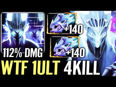 🔥 WTF 2x Moonshard SPECTRE — 1 Ultimate 4 Kill MAX AS Haunt Immortal Dota 2 Pro